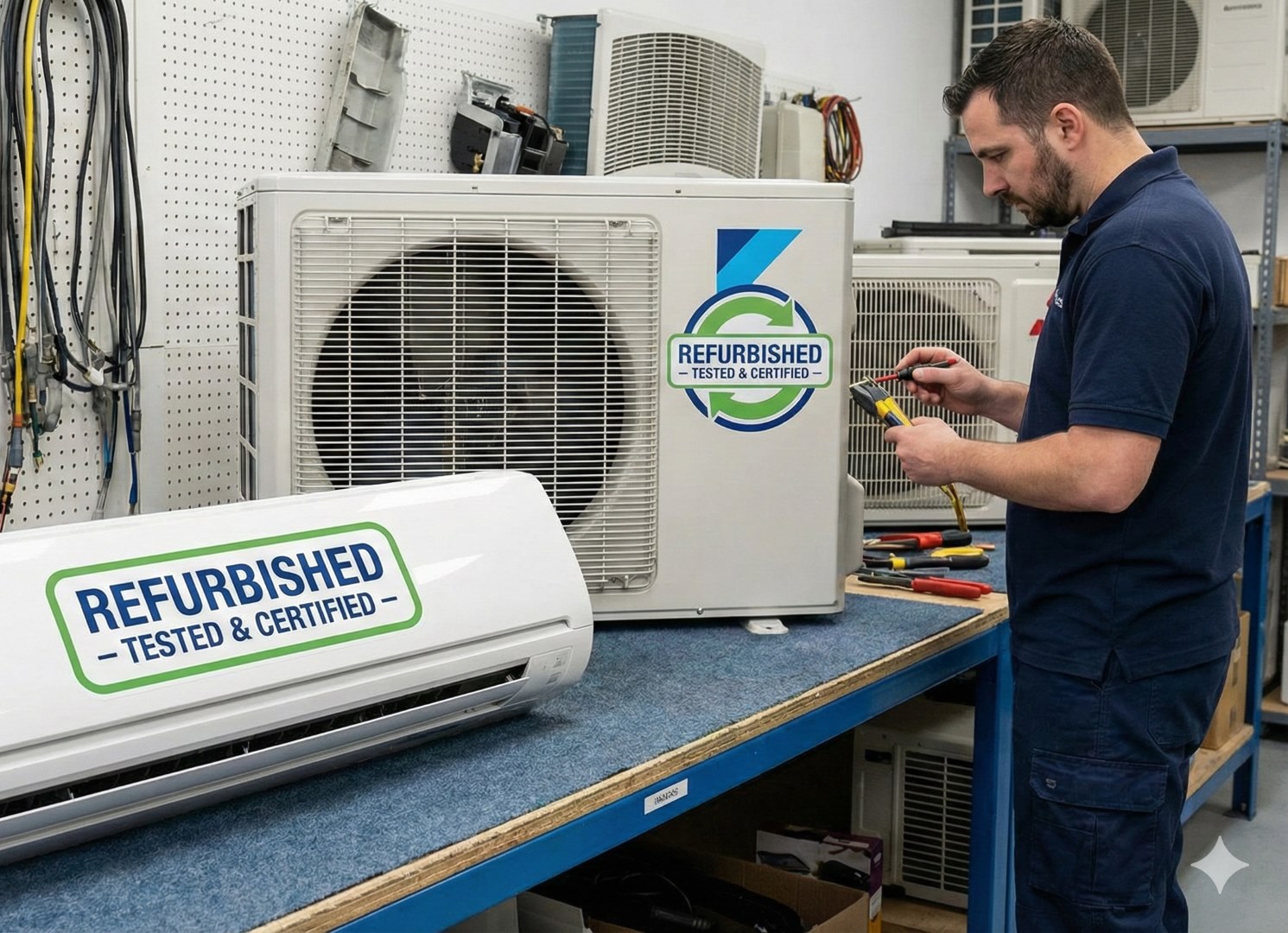 Categoria C <br> Refacere completă a circuitului frigorific. <br> Reparație complexă